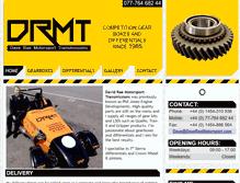 Tablet Screenshot of daveraemotorsport.com